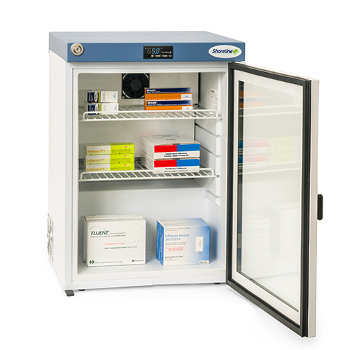Shoreline 60 - Glass Door Pharmacy Refrigerator